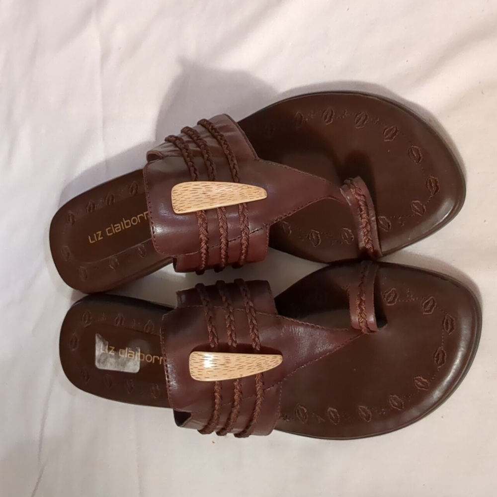 Liz Claiborne Leather Sandals